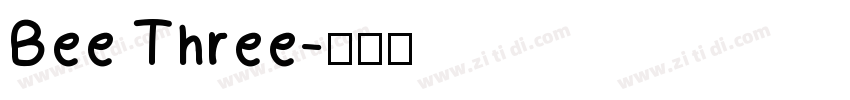 Bee Three字体转换